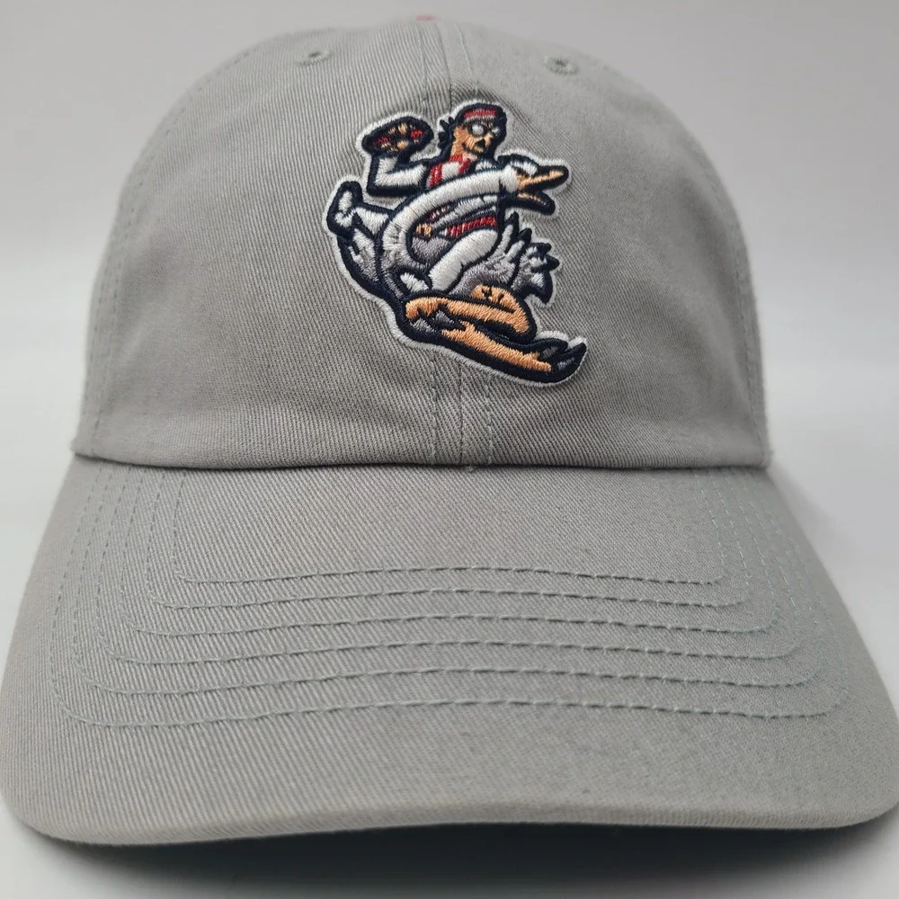 Reading Fightin Phils Hat Fitted M 47 Brand Franchise Gray Red MiLB Baseball Men